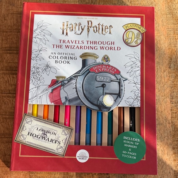 Other - Harry Potter Coloring Book with Markers